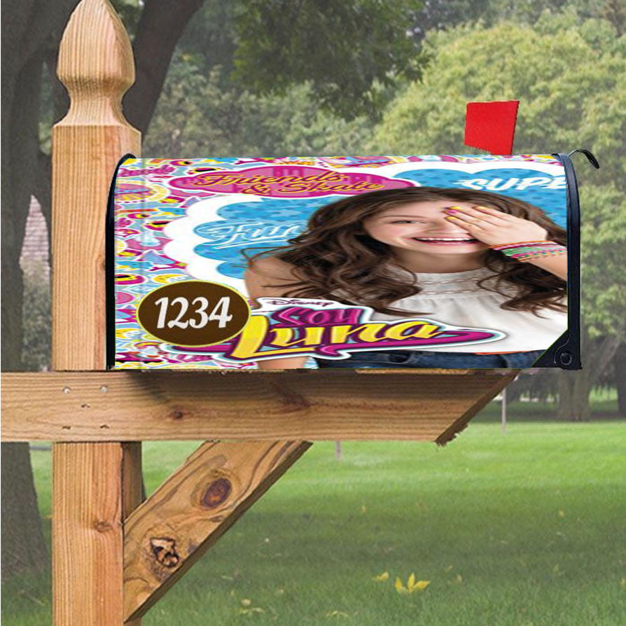 Soy Luna Disney Magnetic Mailbox Cover 18" X 21" Outdoor Decor