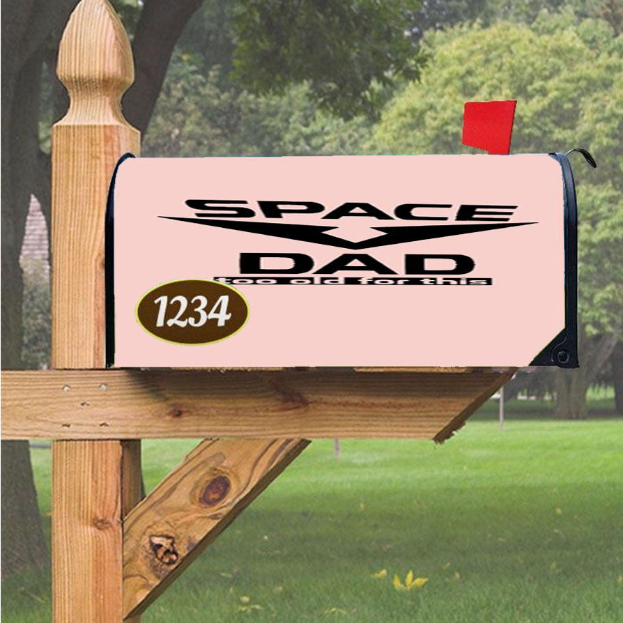 Space Dad Voltron Tv Shows Tumblr Legendary Defender Animation Pink Magnetic Mailbox Cover 18" X 21" Outdoor Decor