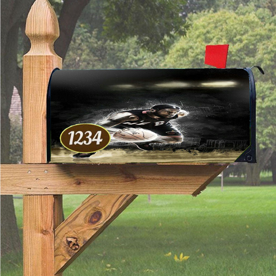 Spaldings Sprints Magnetic Mailbox Cover 18" X 21" Outdoor Decor