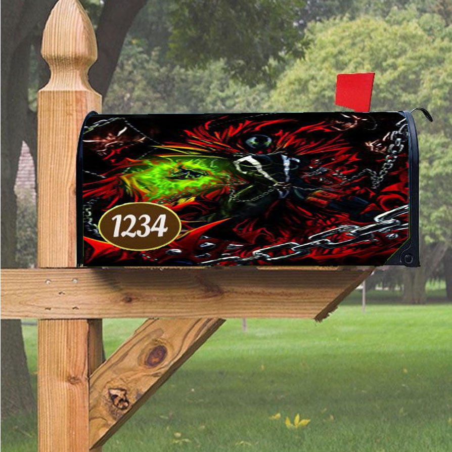 Spawn Video Game 2 Magnetic Mailbox Cover 18" X 21" Outdoor Decor