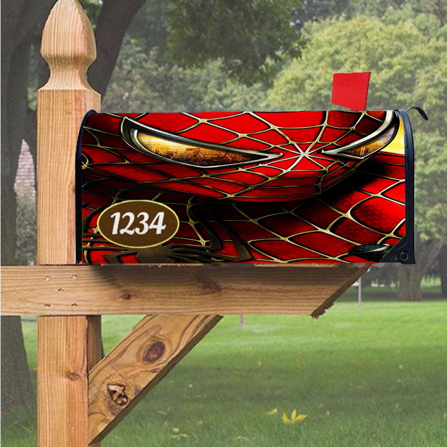 Spider Man Movie Cov Magnetic Mailbox Cover 18" X 21" Outdoor Decor