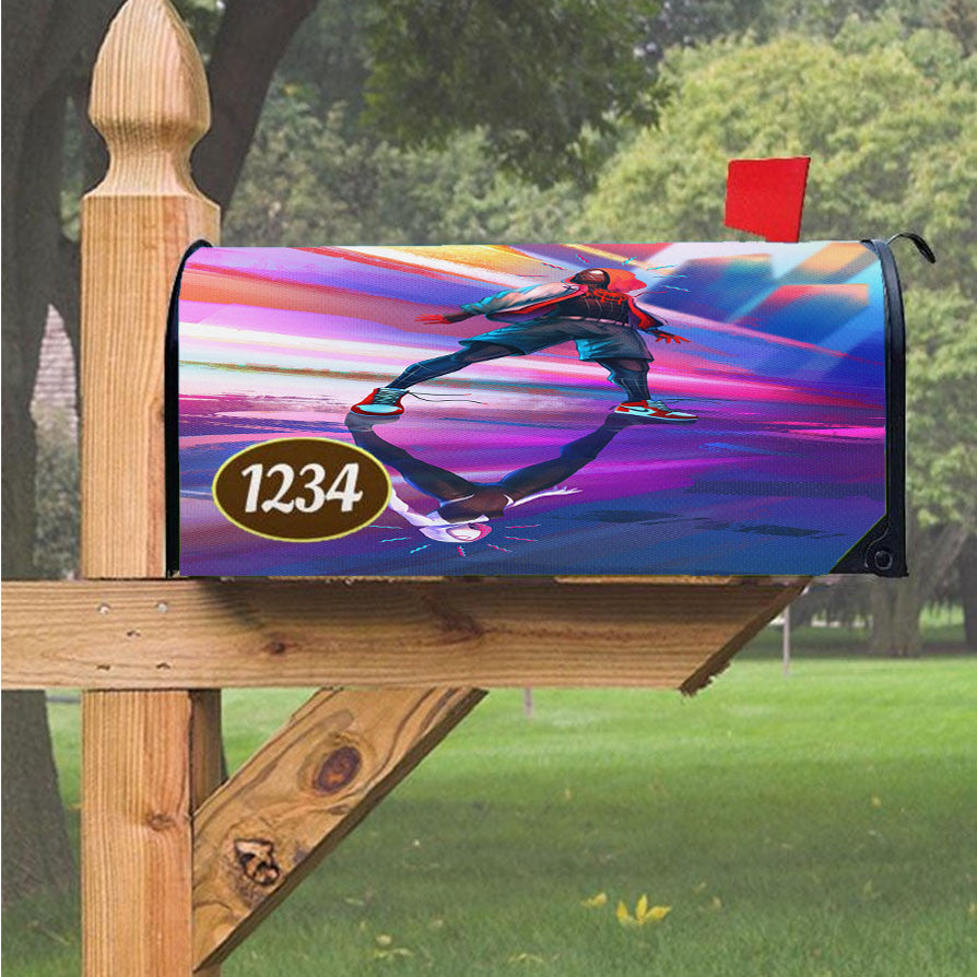Spider Man And Mary Jane Magnetic Mailbox Cover 18" X 21" Outdoor Decor