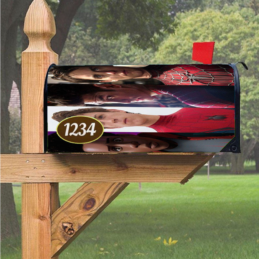 Spider Man Comic Magnetic Mailbox Cover 18" X 21" Outdoor Decor