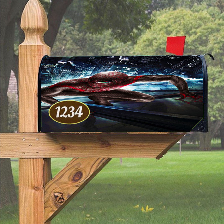 Spider Man Drowned Magnetic Mailbox Cover 18" X 21" Outdoor Decor