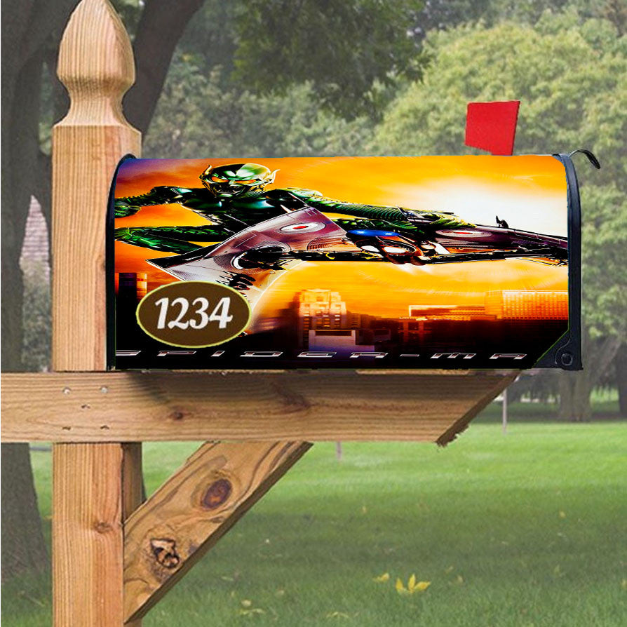 Spider Man Hive Logo Magnetic Mailbox Cover 18" X 21" Outdoor Decor