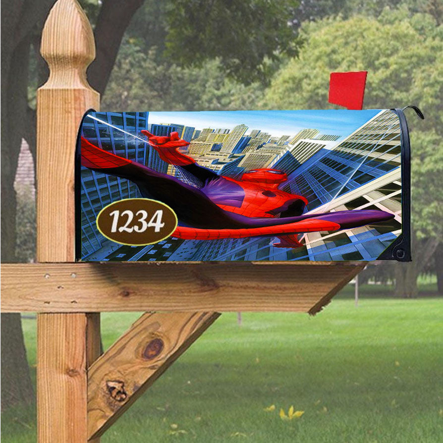 Spider Man Venom Logo Magnetic Mailbox Cover 18" X 21" Outdoor Decor