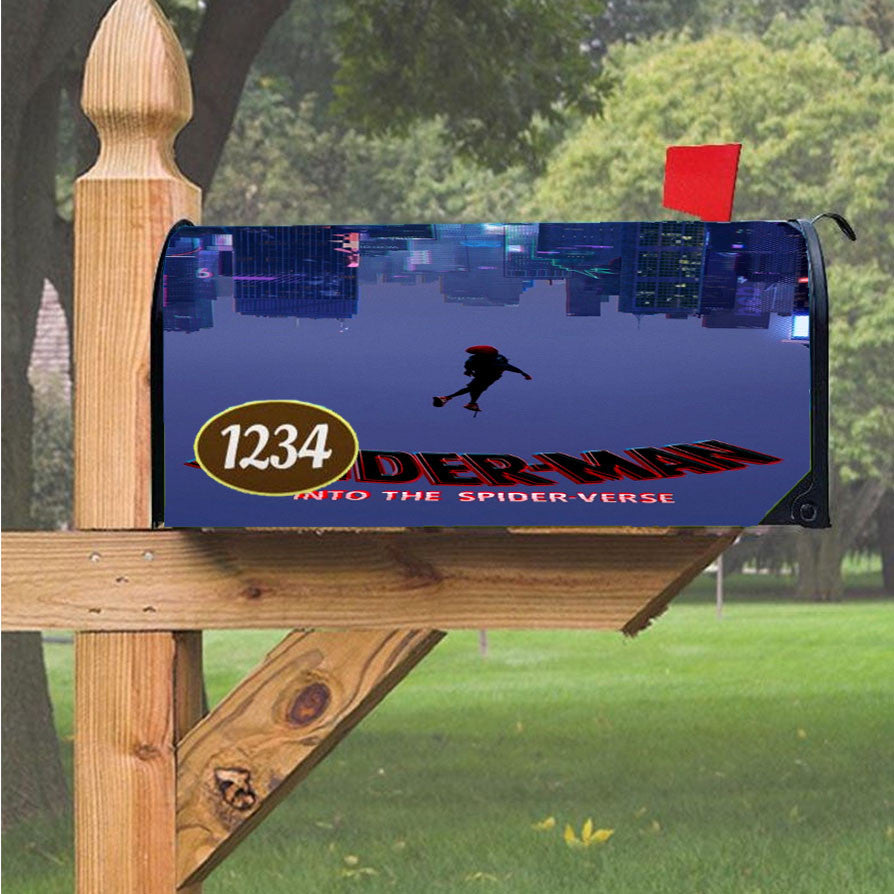 Spider-Man Adventure Superhero Games Magnetic Mailbox Cover 18" X 21" Outdoor Decor