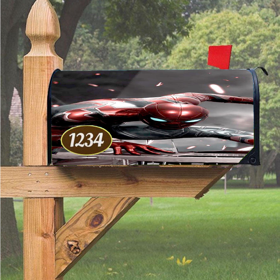 Spiderman Amazing Magnetic Mailbox Cover 18" X 21" Outdoor Decor