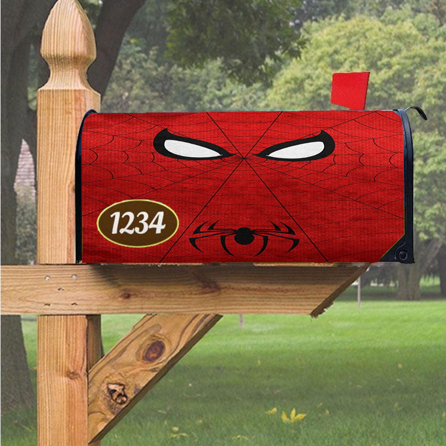 Spiderman Eye Magnetic Mailbox Cover 18" X 21" Outdoor Decor