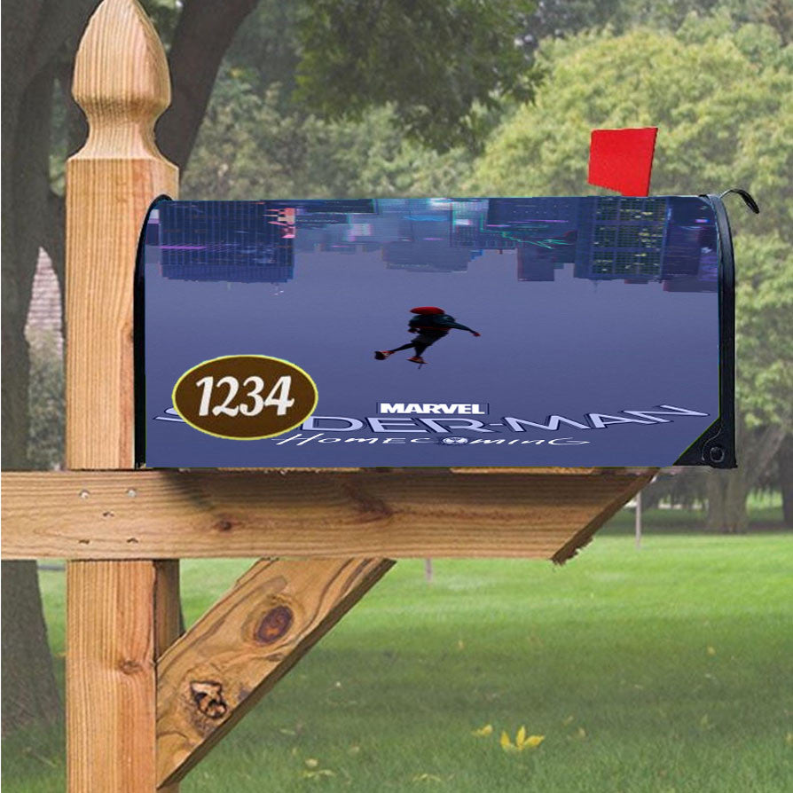Spiderman Homecoming Magnetic Mailbox Cover 18" X 21" Outdoor Decor