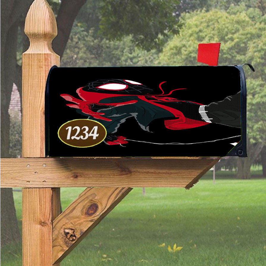 Spiderman Into The Spider Verse Collection Magnetic Mailbox Cover 18" X 21" Outdoor Decor