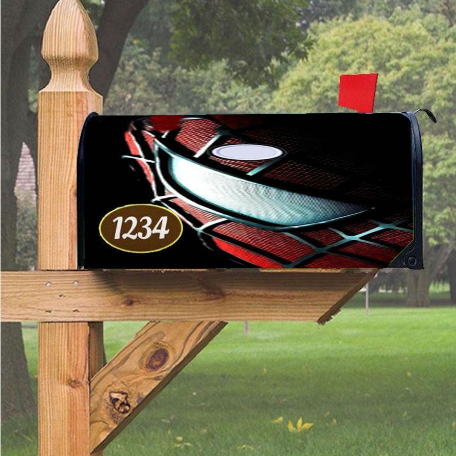 Spiderman Mask Magnetic Mailbox Cover 18" X 21" Outdoor Decor