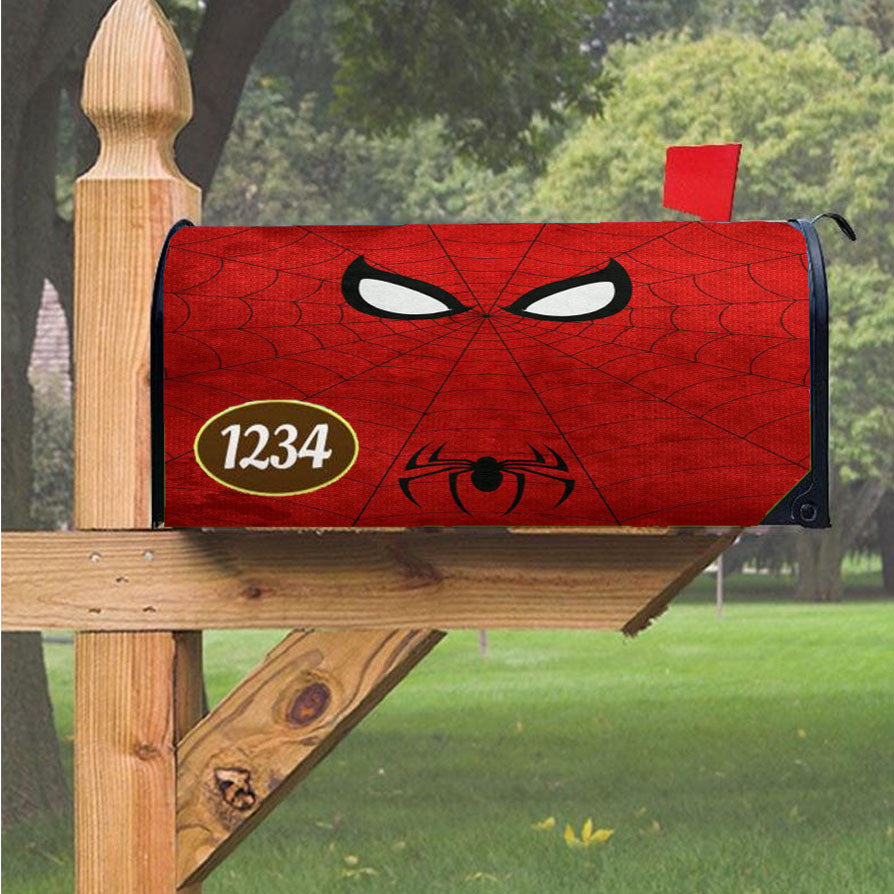 Spiderman Tonight Magnetic Mailbox Cover 18" X 21" Outdoor Decor