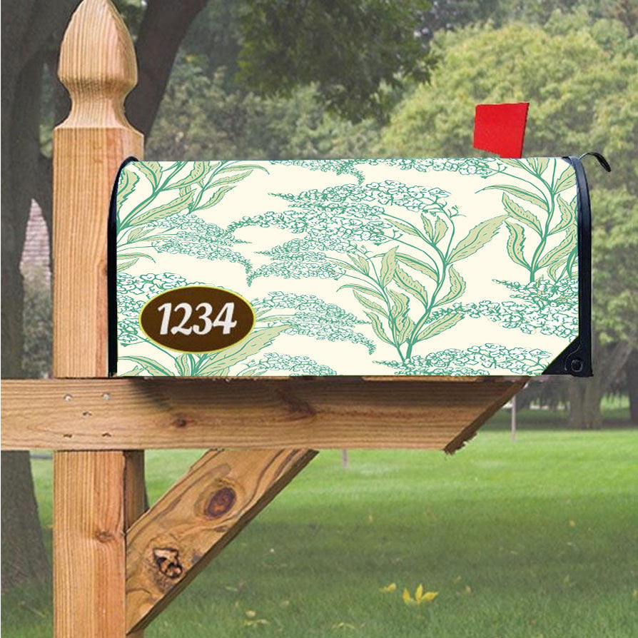 Spring Blossom Flower Magnetic Mailbox Cover 18" X 21" Outdoor Decor