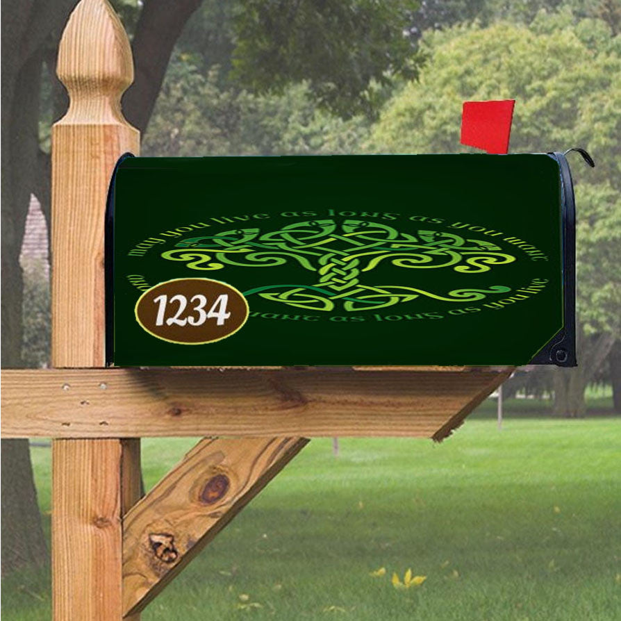 St Patricks Day Snoopy Magnetic Mailbox Cover 18" X 21" Outdoor Decor