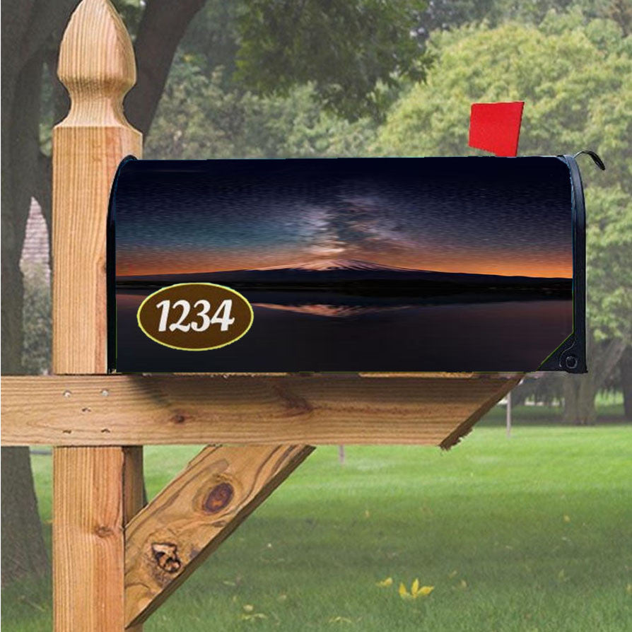 Star Milky Way Magnetic Mailbox Cover 18" X 21" Outdoor Decor