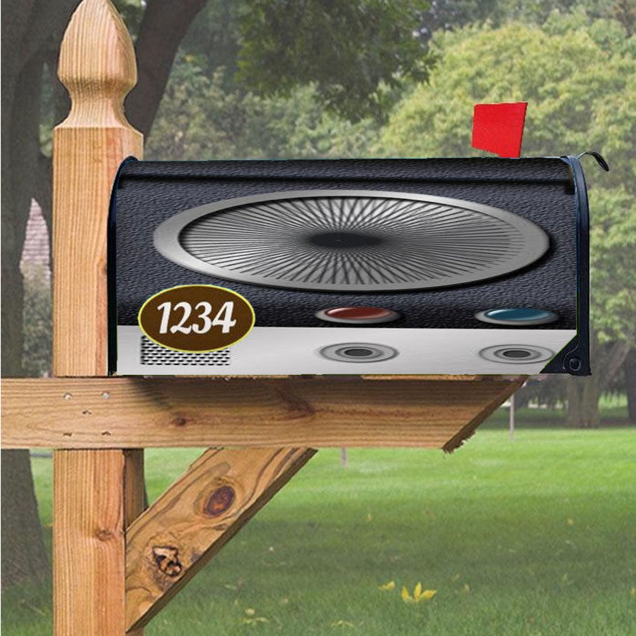 Star Trek Communicator Magnetic Mailbox Cover 18" X 21" Outdoor Decor