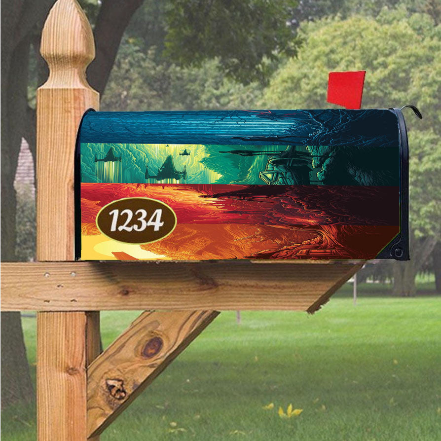 Star Wars Alliance Magnetic Mailbox Cover 18" X 21" Outdoor Decor
