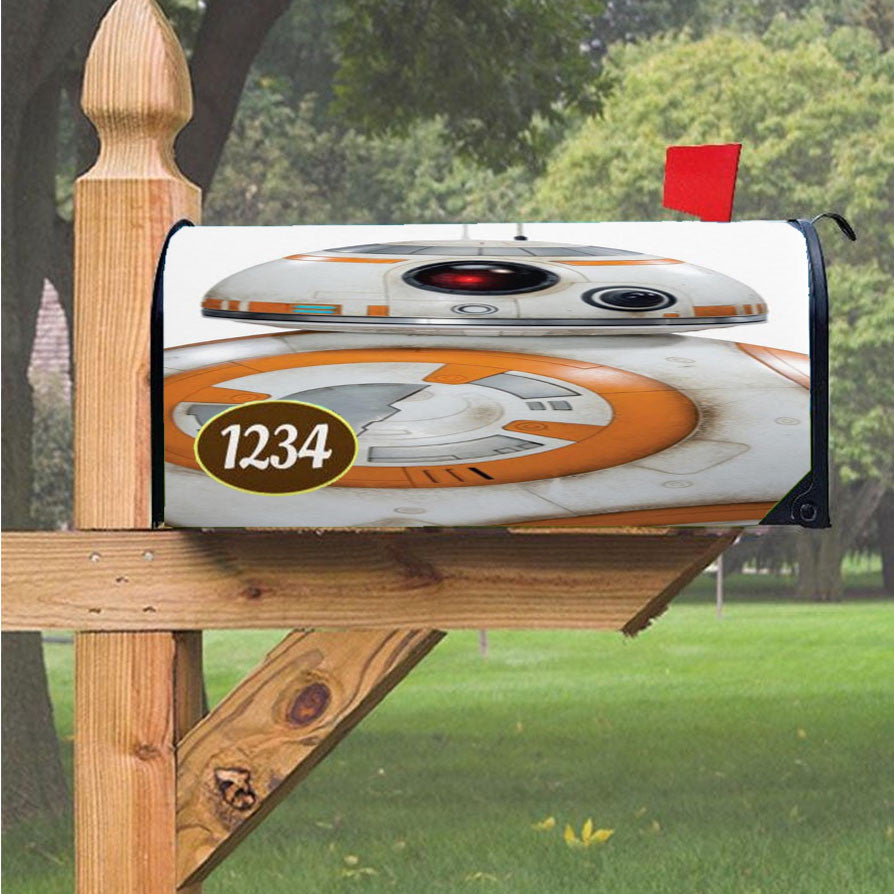 Star Wars Bb8 Magnetic Mailbox Cover 18" X 21" Outdoor Decor