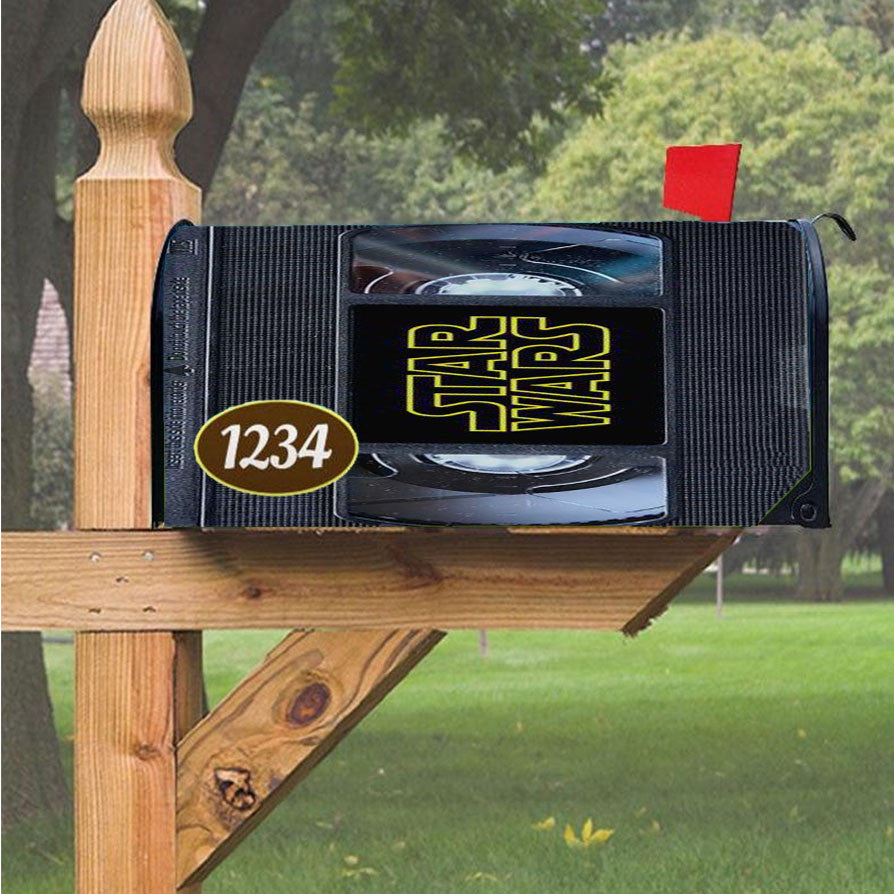 Star Wars Cassette Magnetic Mailbox Cover 18" X 21" Outdoor Decor