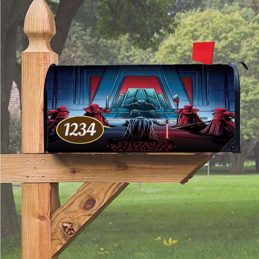 Star Wars Empire Kingdom Magnetic Mailbox Cover 18" X 21" Outdoor Decor