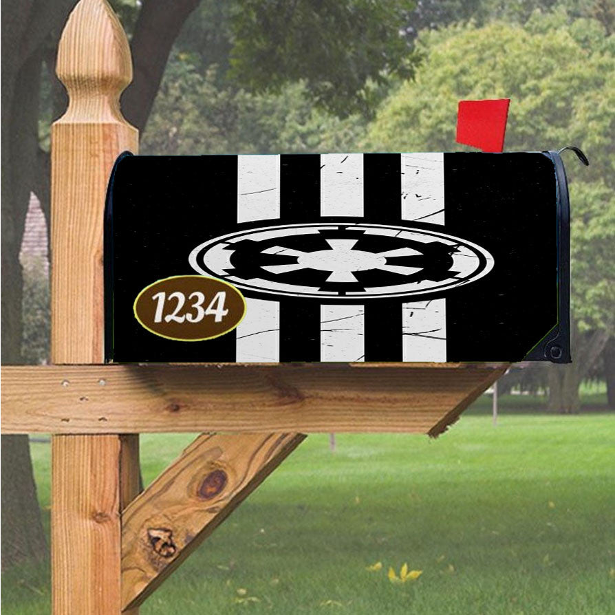 Star Wars Empire Logo Magnetic Mailbox Cover 18" X 21" Outdoor Decor