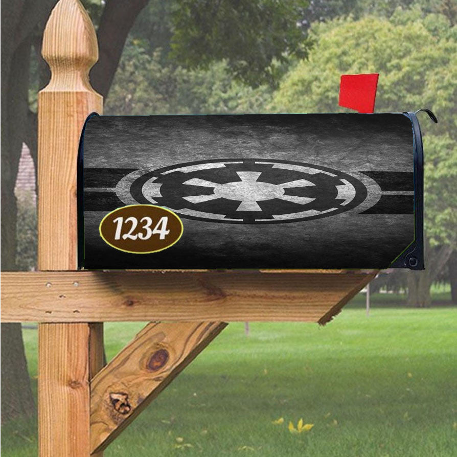 Star Wars Empire Symbol Magnetic Mailbox Cover 18" X 21" Outdoor Decor