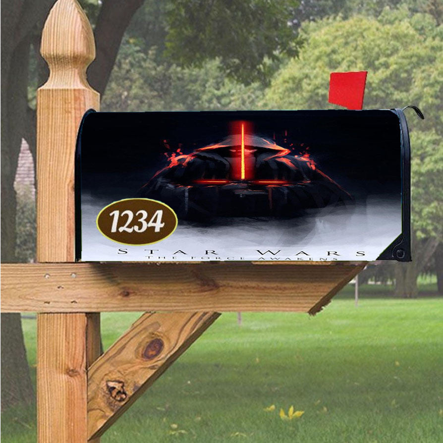 Star Wars Fanart Magnetic Mailbox Cover 18" X 21" Outdoor Decor