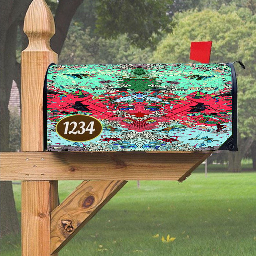 Star Wars Illustration Magnetic Mailbox Cover 18" X 21" Outdoor Decor