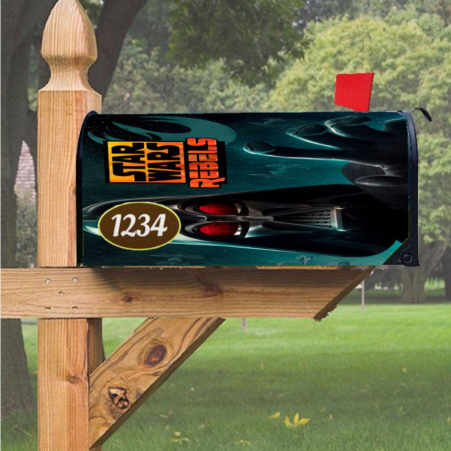 Star Wars Rebels Disney Magnetic Mailbox Cover 18" X 21" Outdoor Decor