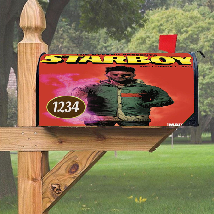 Starboy Marvel Poster Magnetic Mailbox Cover 18" X 21" Outdoor Decor