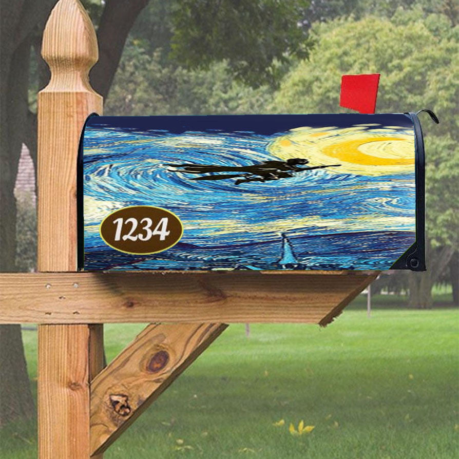 Starry Potter Magnetic Mailbox Cover 18" X 21" Outdoor Decor