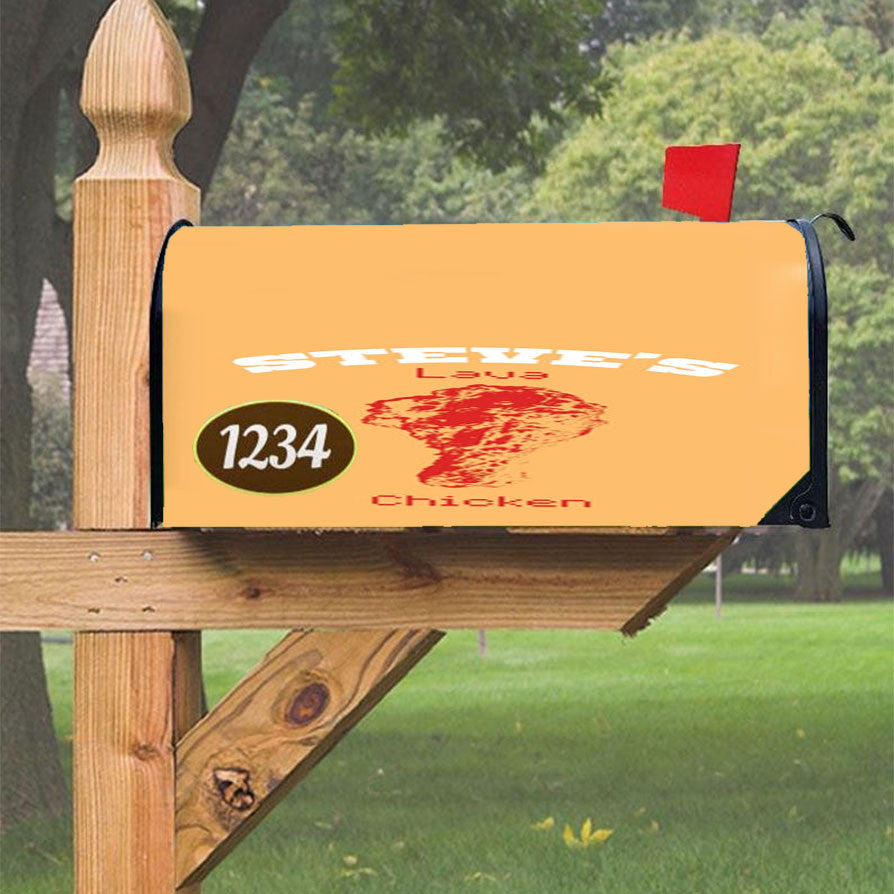 Steve Captain America Comic Painting Artwork Wallpaper Magnetic Mailbox Cover 18" X 21" Outdoor Decor