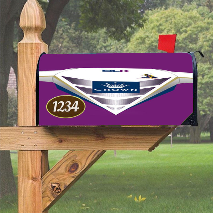 Storm Wcc Jersey Magnetic Mailbox Cover 18" X 21" Outdoor Decor