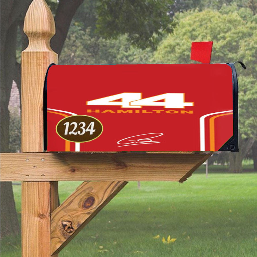 Stripes 44 Hamilton Magnetic Mailbox Cover 18" X 21" Outdoor Decor