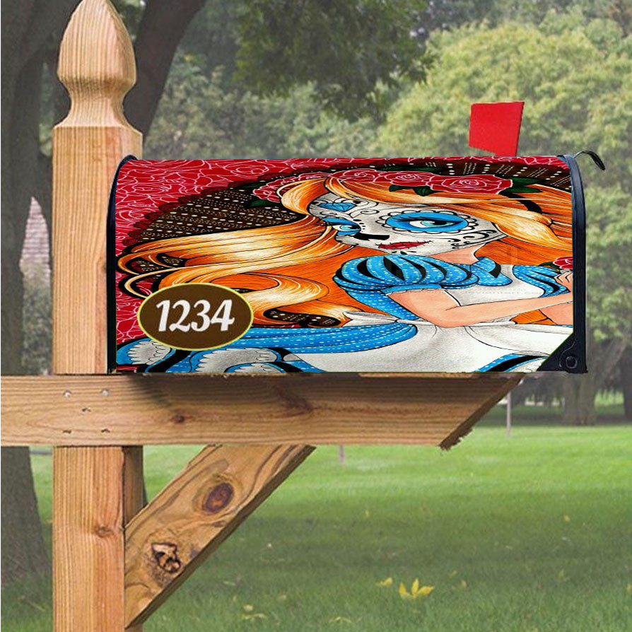 Sugar Disney Land Magnetic Mailbox Cover 18" X 21" Outdoor Decor