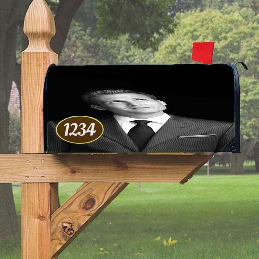 Suits Harvey Specter Cool Magnetic Mailbox Cover 18" X 21" Outdoor Decor