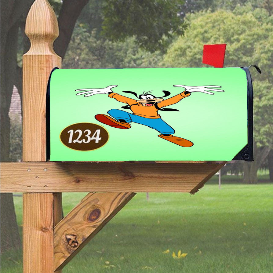 Goof By Walt Disney Magnetic Mailbox Cover 18" X 21" Outdoor Decor