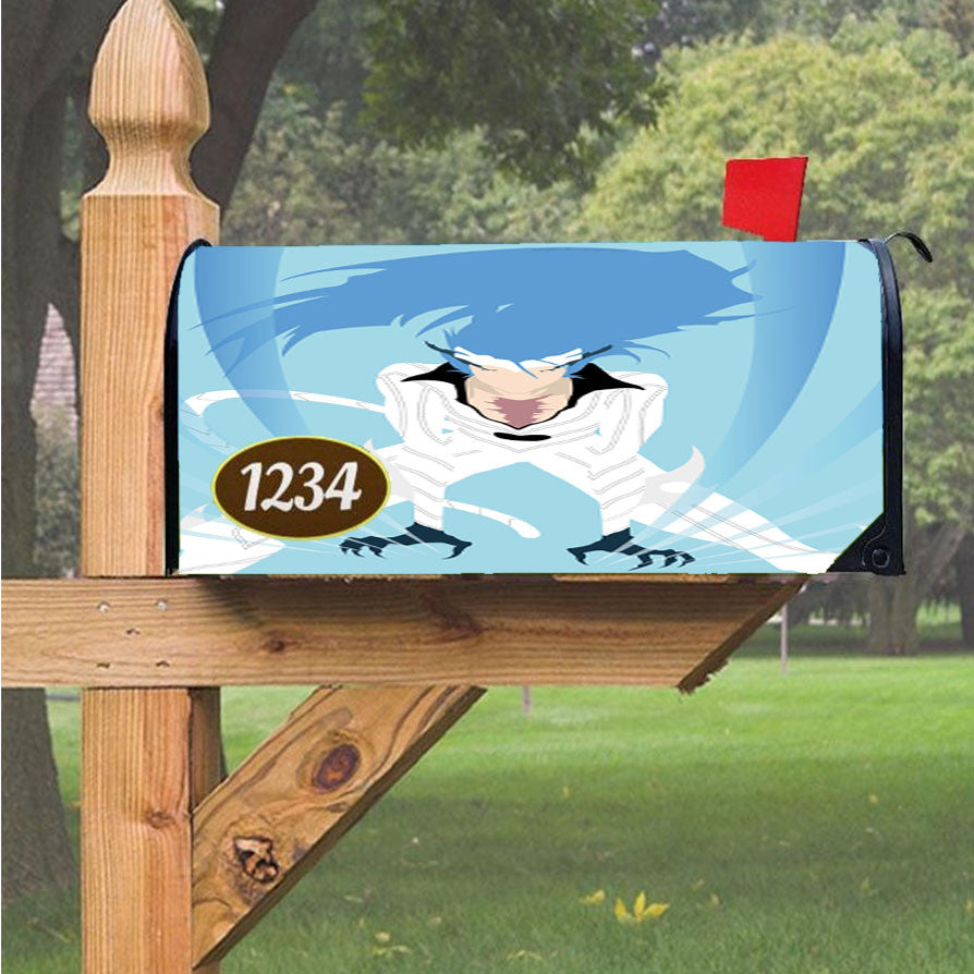 Grimmjow Jaegerjaquez Bleach Magnetic Mailbox Cover 18" X 21" Outdoor Decor