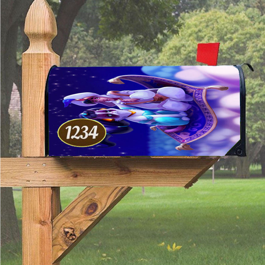 Grumpy Cat Aladin Magnetic Mailbox Cover 18" X 21" Outdoor Decor