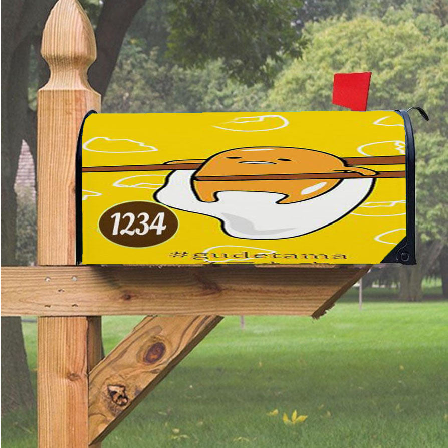 Gudetamago Magnetic Mailbox Cover 18" X 21" Outdoor Decor