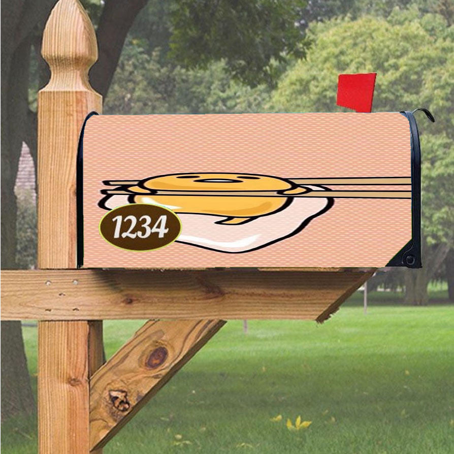 Gudetamago Cartoon Magnetic Mailbox Cover 18" X 21" Outdoor Decor