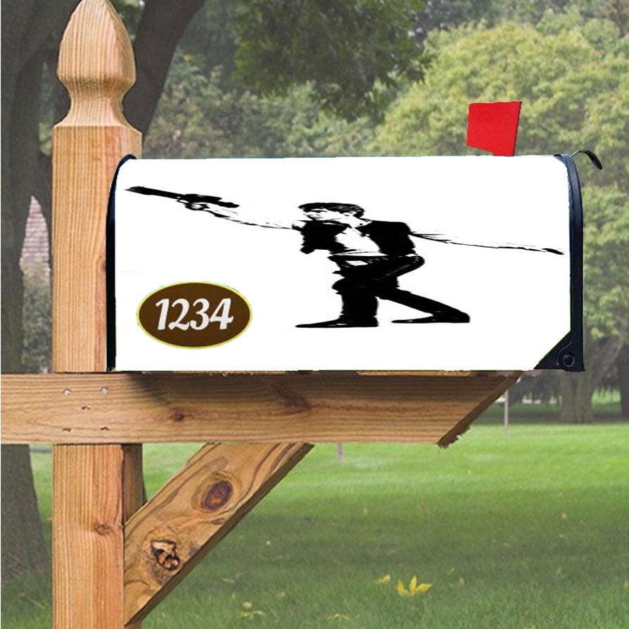 Han Solo Art Magnetic Mailbox Cover 18" X 21" Outdoor Decor