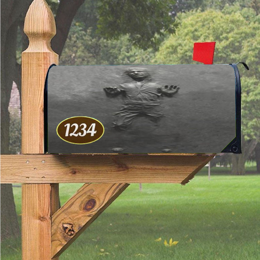 Han Solo Star Wars Magnetic Mailbox Cover 18" X 21" Outdoor Decor