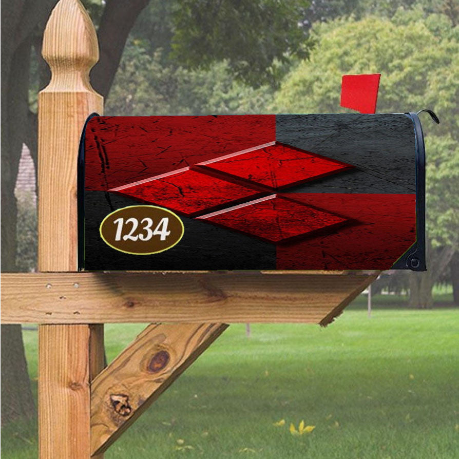 Harley Quinn Logo Magnetic Mailbox Cover 18" X 21" Outdoor Decor