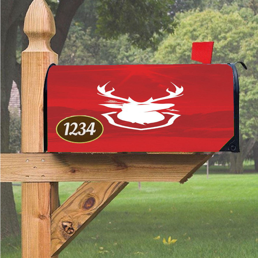 Hipster Red Only Disney Magnetic Mailbox Cover 18" X 21" Outdoor Decor