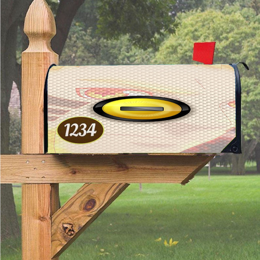 Hokage Naruto Eyes Magnetic Mailbox Cover 18" X 21" Outdoor Decor