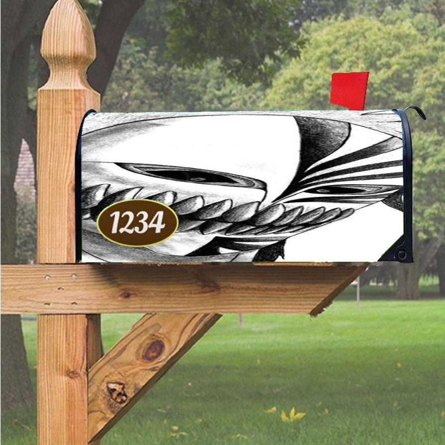 Hollow Ichigo Bleach Magnetic Mailbox Cover 18" X 21" Outdoor Decor