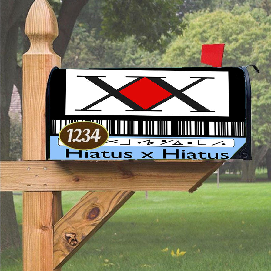 Hunter X Hunter License Magnetic Mailbox Cover 18" X 21" Outdoor Decor