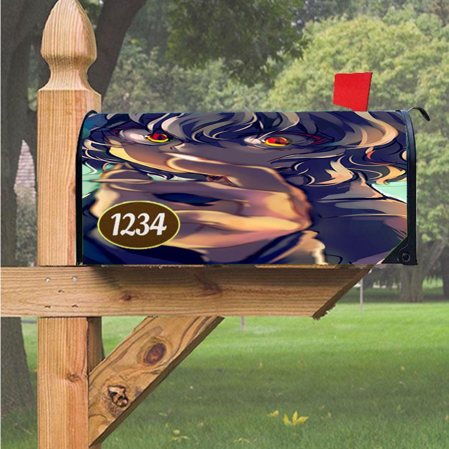 Hunter X Hunter Wallpaper Magnetic Mailbox Cover 18" X 21" Outdoor Decor